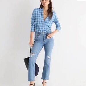 Jcrew Billie Boot Crop Jean Size 30 PERFECT CONDITION